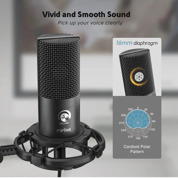 NIB Studio Condenser USB Microphone - Picture 6 of 10